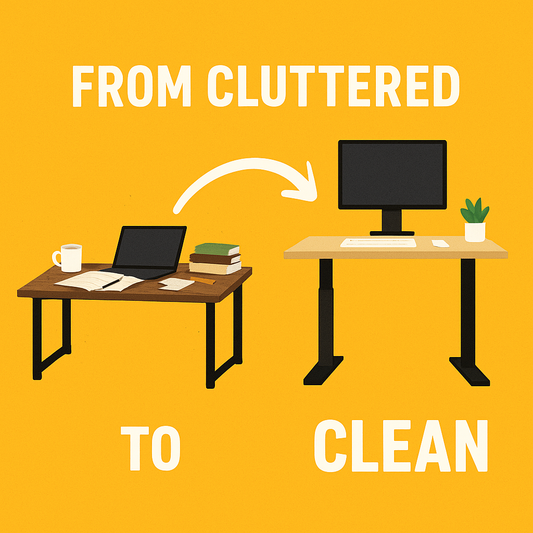 From Cluttered to Clean: How a Height-Adjustable Desk Can Transform Your Day