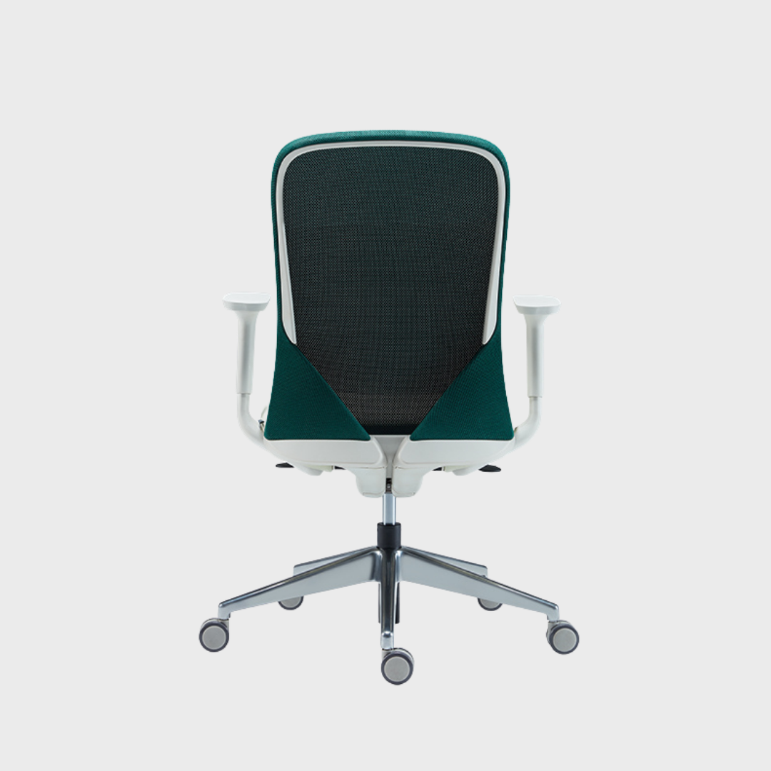 Ergonomic Fully Adjustable Office Chair in Green
