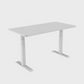 Ergonomic Height Adjustable Office Table in White
