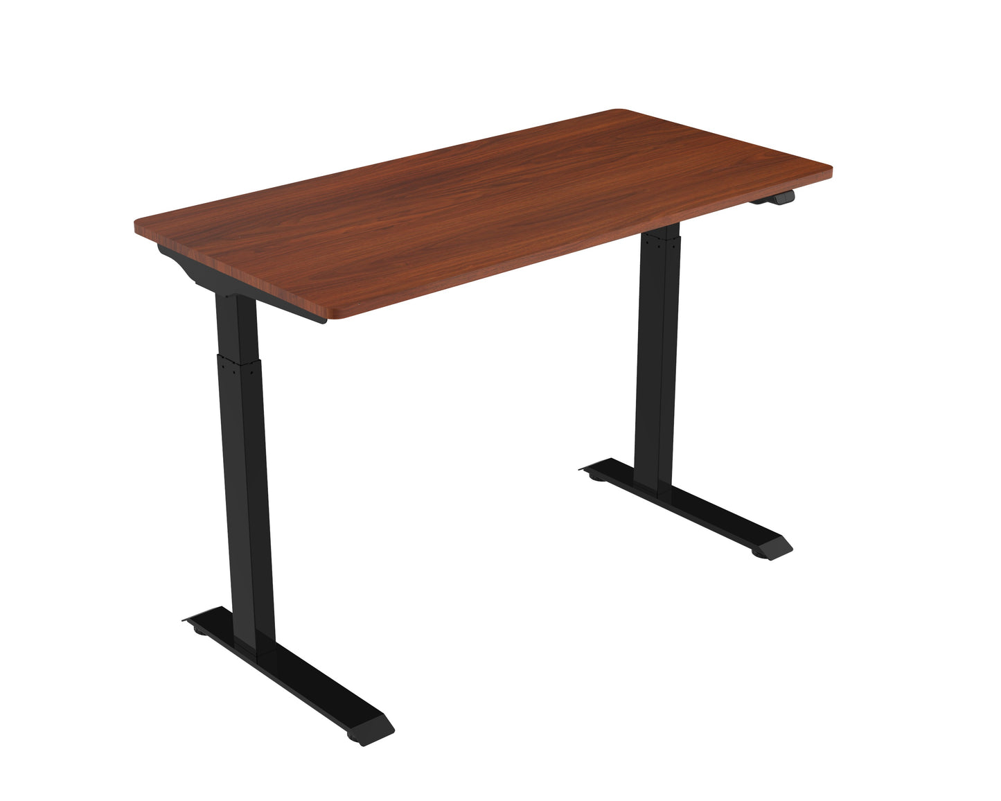 heritage desk in dark brown and black