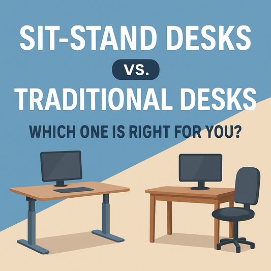Sit-Stand Desks vs. Traditional Desks: Which One Is Right for You?