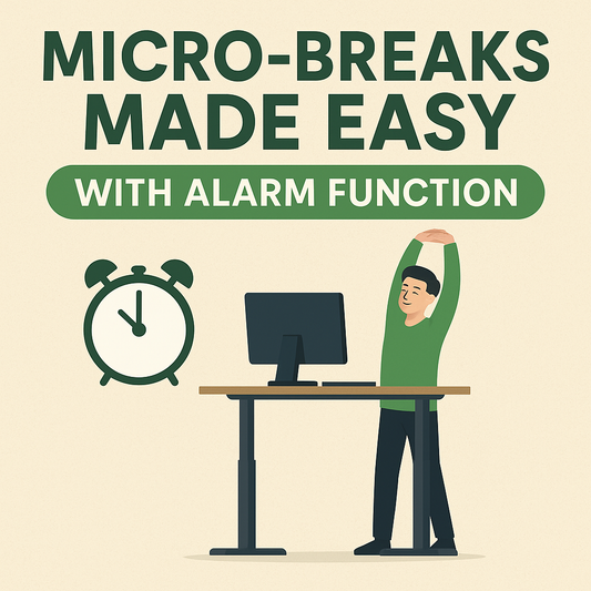 How to Build Micro-Breaks into Your Workday with a Height-Adjustable Desk