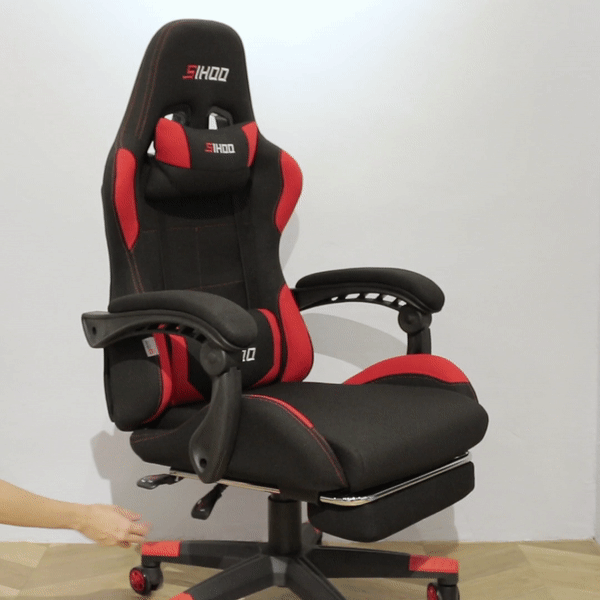 G11B Reclinable Ergonomic Gaming Chair with Footrest