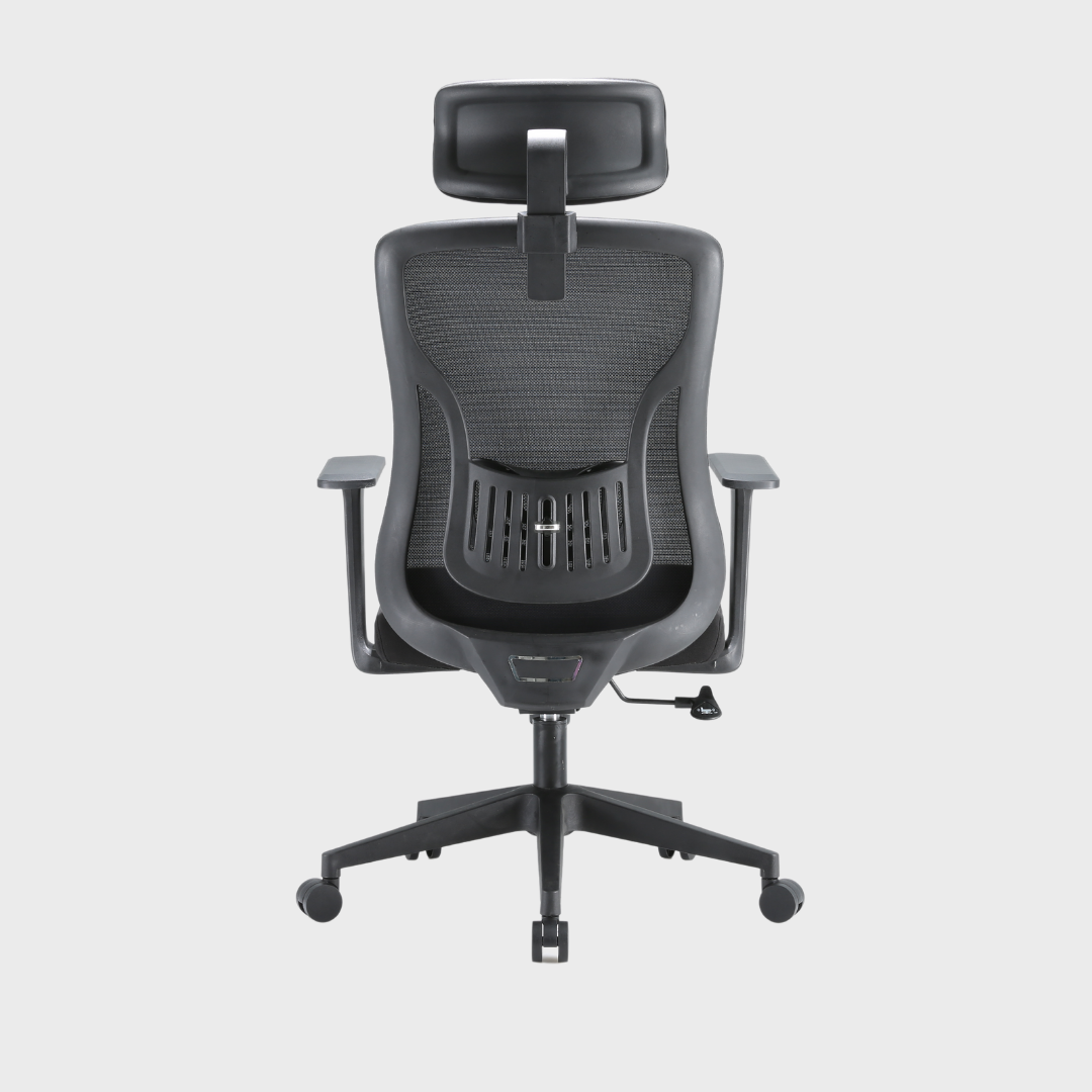 M83 Ergonomic Office Chair with Headrest Black