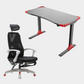 M89 Ergonomic Adjustable Gaming Chair with Height Adjustable Desk