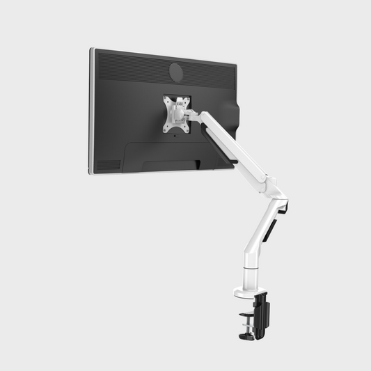 Monitor Arm Display in White